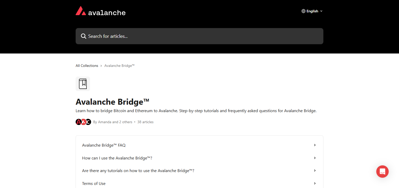 Avalanche Bridge
