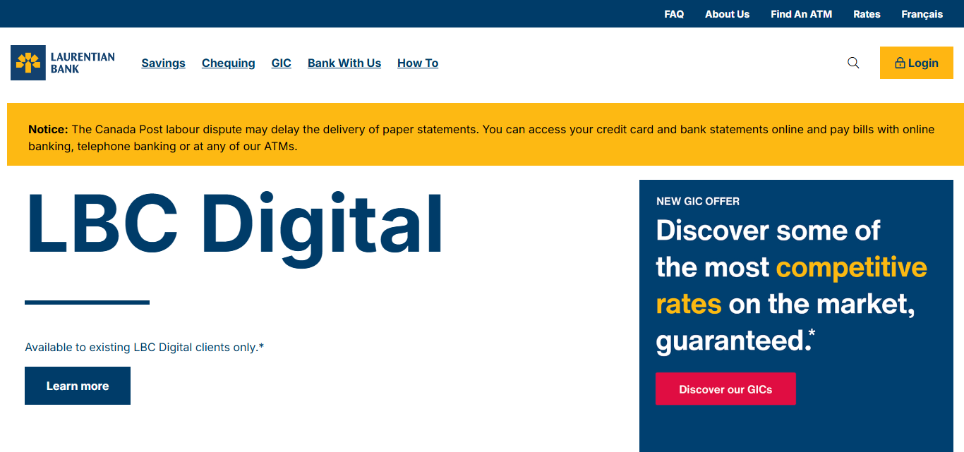 LBC Digital High-Interest Savings Account