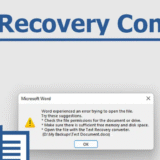 What Is Text Recovery Converter? | File Recovery Explained