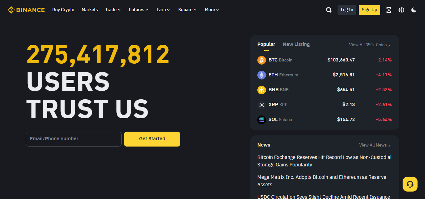 Step 1: Create a Binance Account