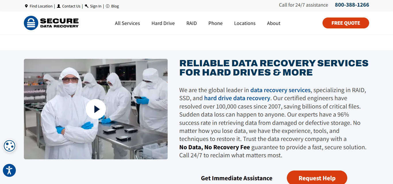 Secure Data Recovery