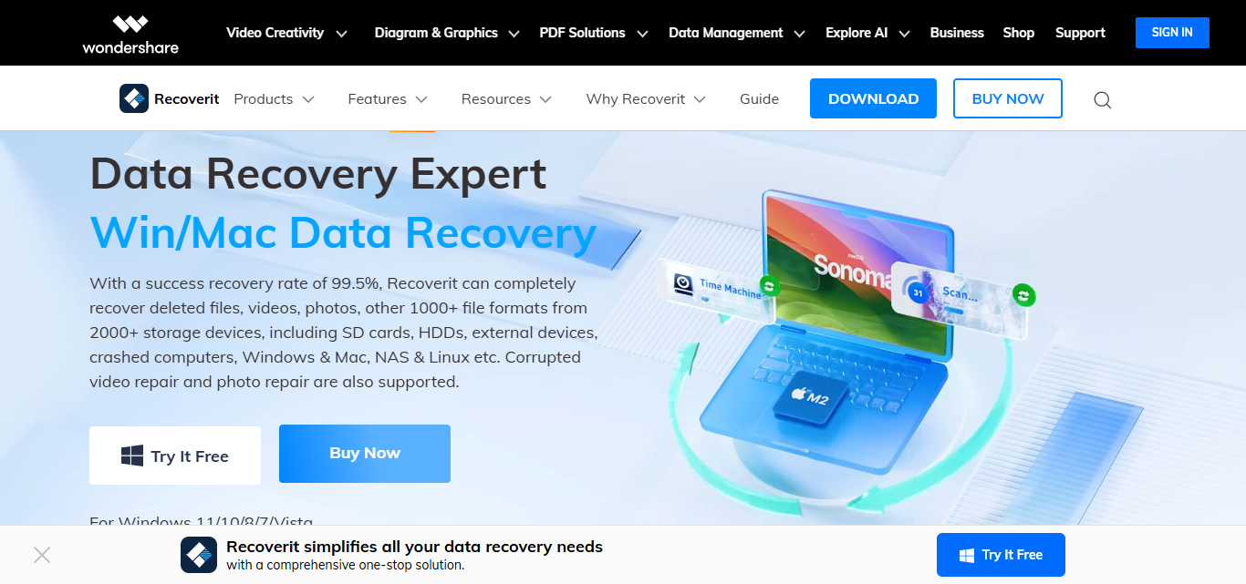 Wondershare Recoverit