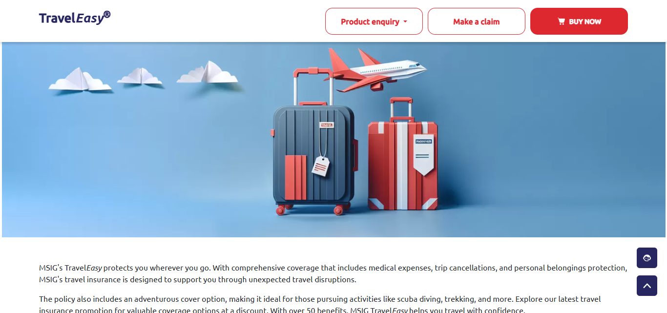 MSIG TravelEasy Standard