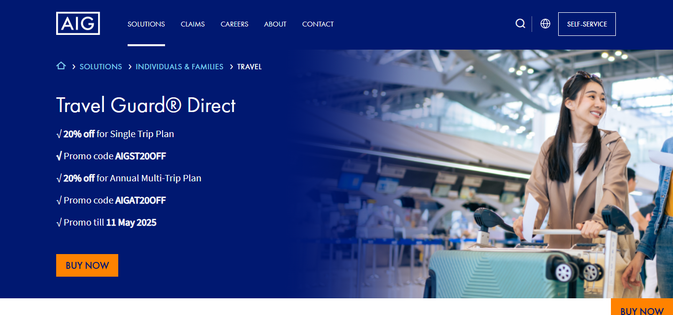 AIG Travel Guard® Direct - Basic