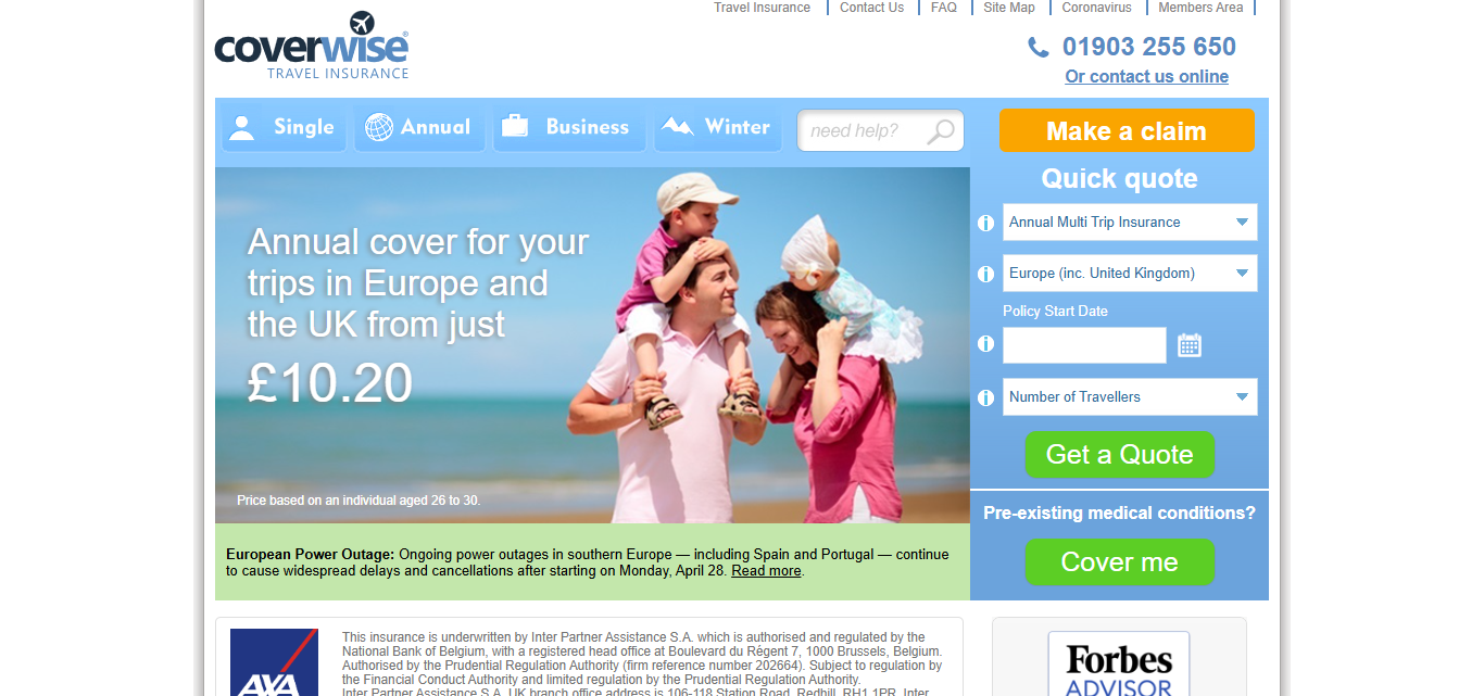 Coverwise Travel Insurance