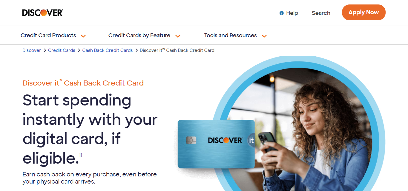 Discover it Cash Back