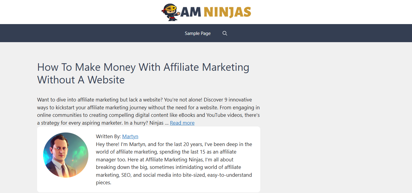 Affiliate Marketing Ninjas