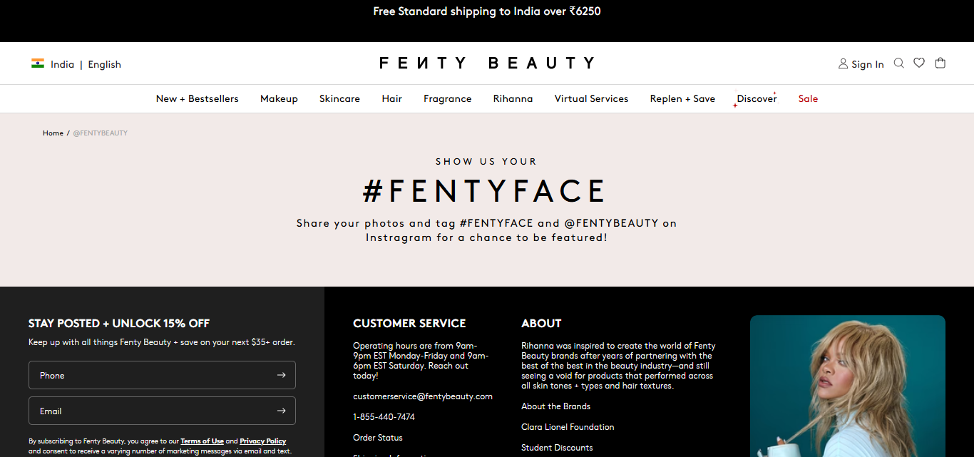 Fenty Beauty – #FentyFace