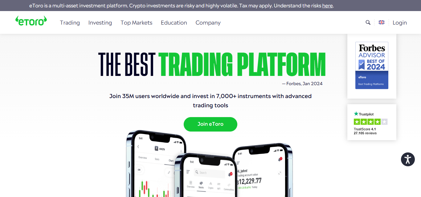 eToro