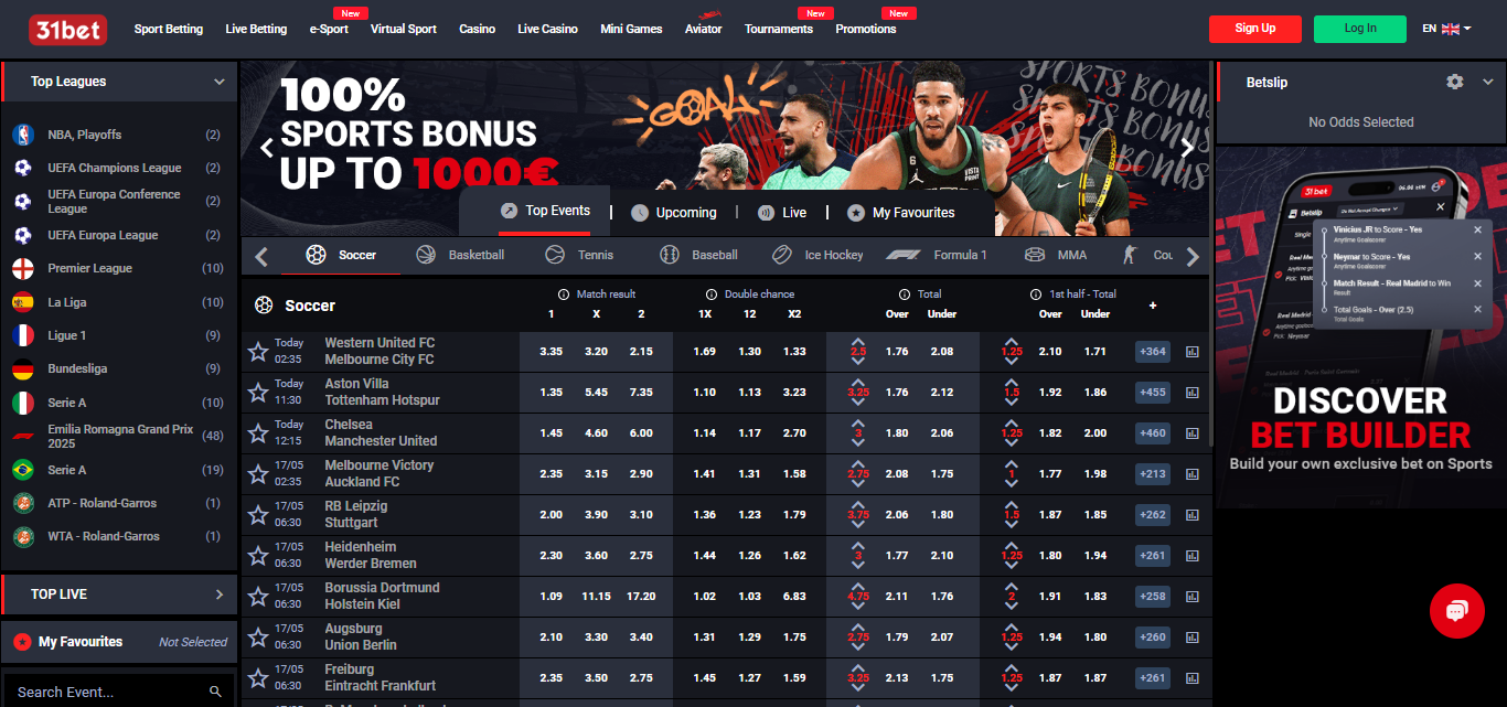 8.31 Bets Casino