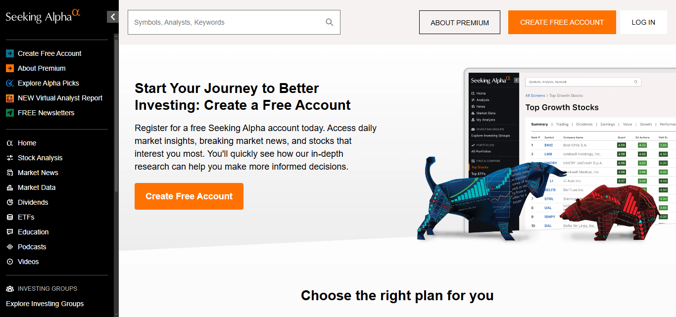 Seeking Alpha Premium