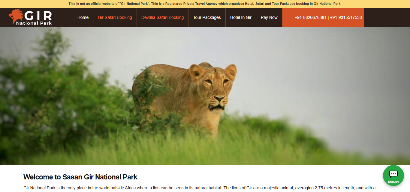 Gir Wildlife Sanctuary, Gujarat