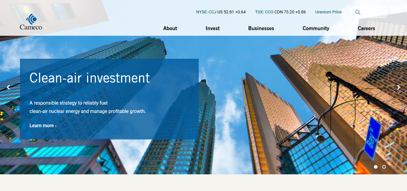 Cameco Corp (NYSE: CCJ)
