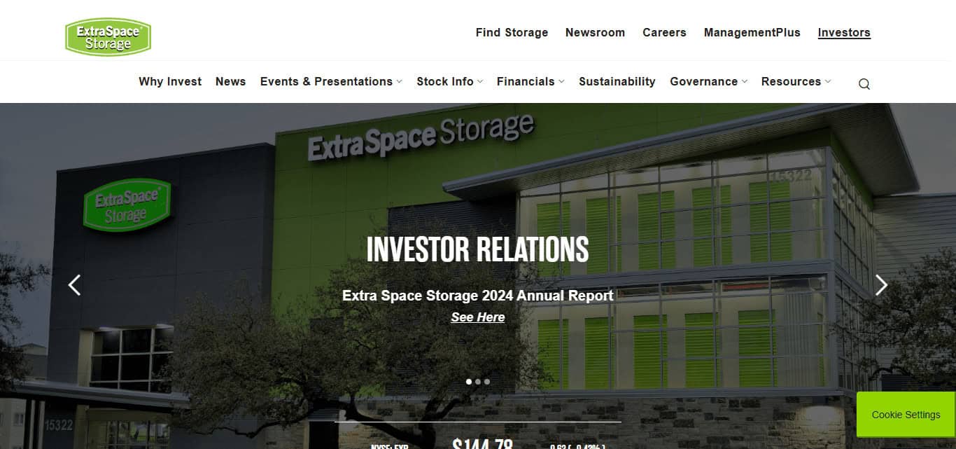Extra Space Storage Inc. (EXR)