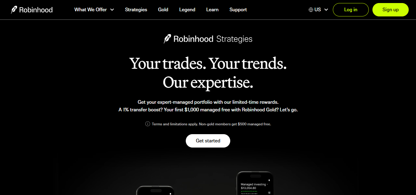 Step 1: Download and link your bank account to Robinhood