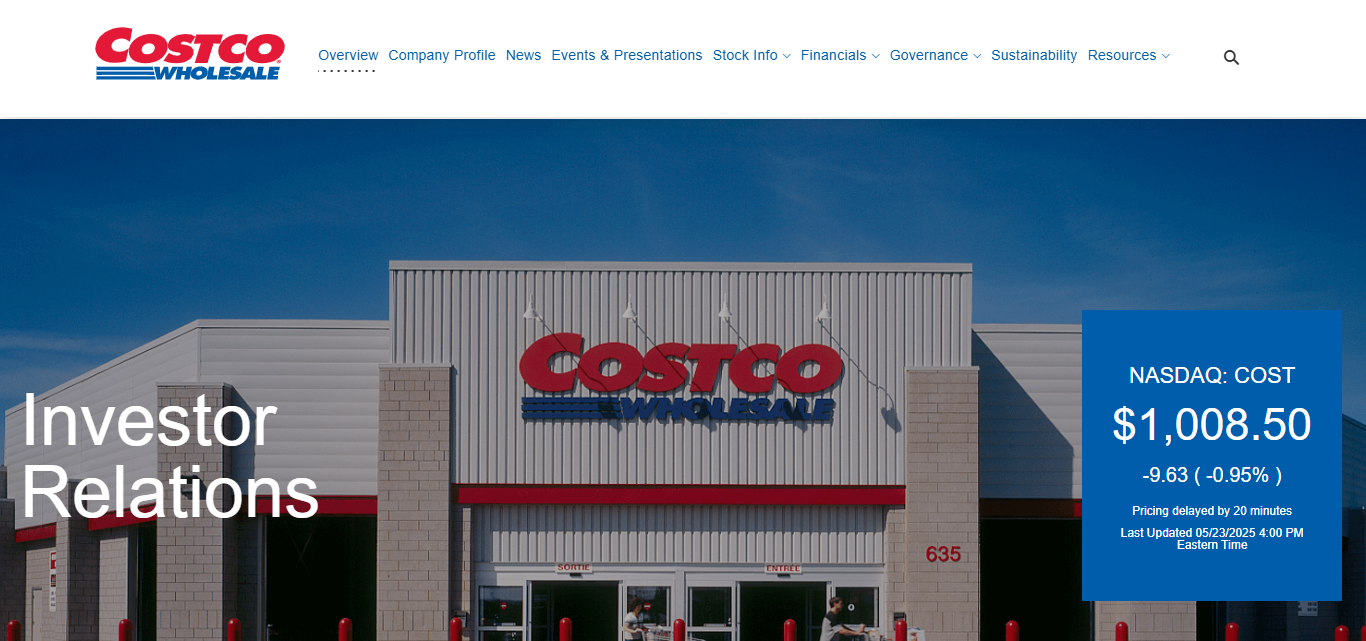 Costco Wholesale Corp. (COST)