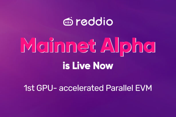 Reddio Mainnet Alpha Is Live – The First GPU-Accelerated Parallel EVM for AI-Native dApps