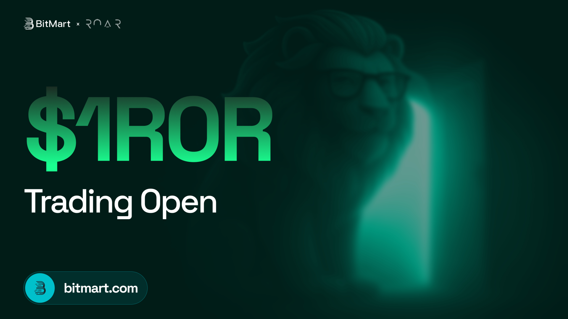 R0AR Lists on BitMart: $1R0R
