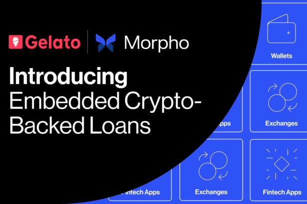 Gelato and Morpho Partner To Offer Embedded Crypto-Backed Loans for Wallets, Brokers, and Fintech Apps