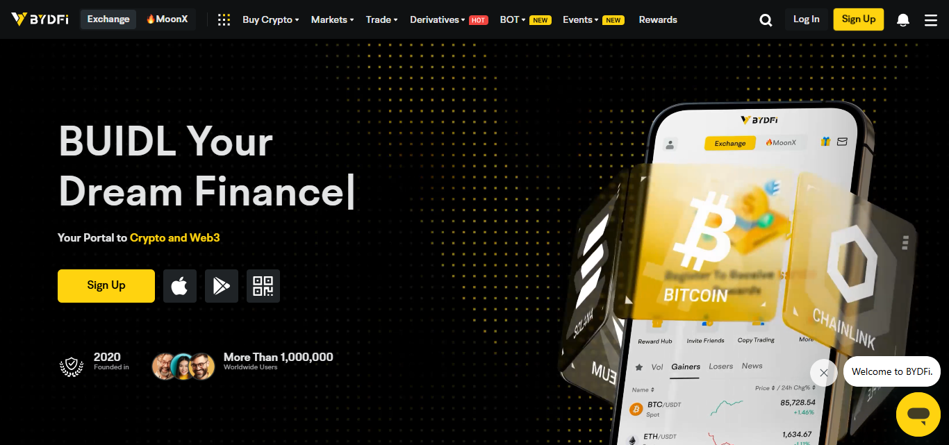 10 Best Bydfi Alternatives In USA | Top Cryptocurrency Exchanges 2025