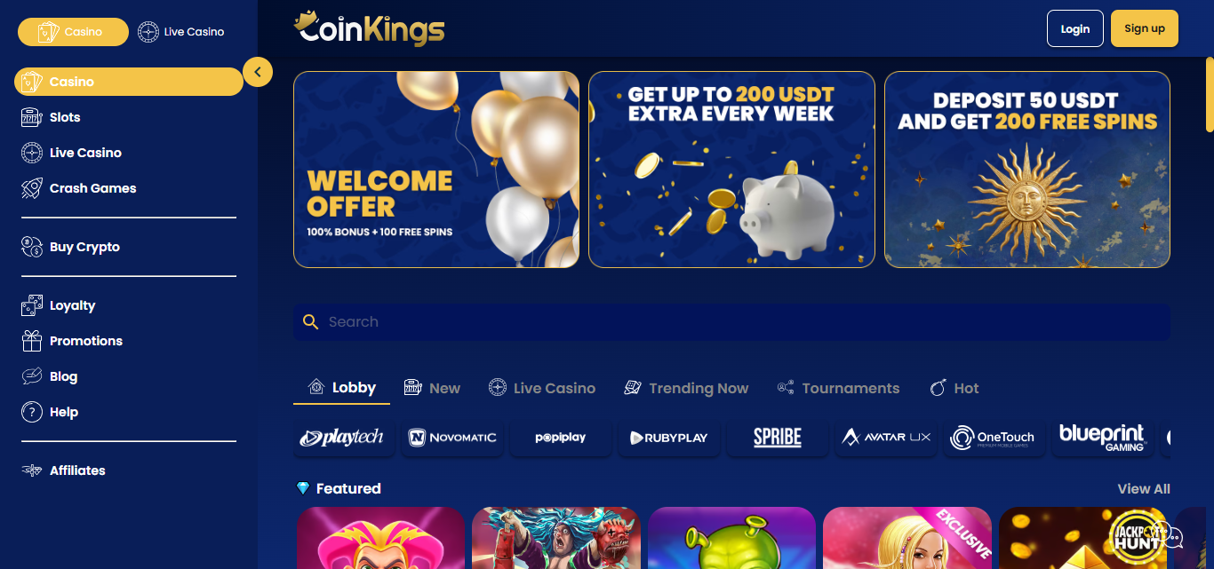 10 CoinKings Casino Alternatives