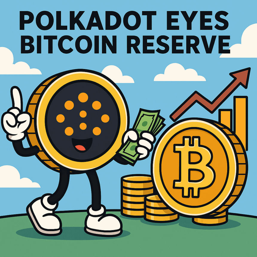 Polkadot Eyes Bitcoin Reserve: 501K DOT to Fuel tBTC Treasury Strategy