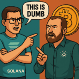 Solana CEO Slams Cardano's Bitcoin Treasury Plan, Sparks Crypto Community Clash