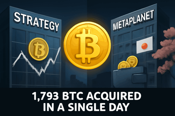 Strategy and Metaplanet Buy Over 1,700 BTC in One Day, Shaking Crypto World
