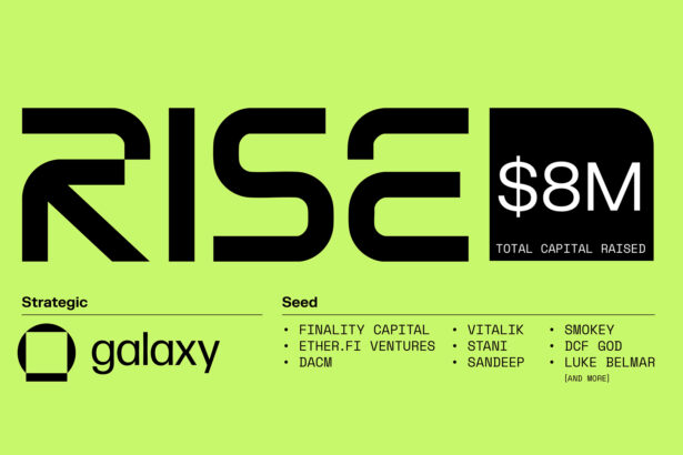 Galaxy Ventures Backs RISE Chain, $8M Raised to Launch Fastest Zone for Real-Time Apps on Ethereum