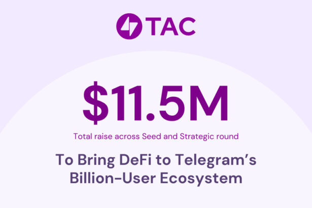 TAC Raises $11.5M to Bring DeFi to Telegram’s Billion-User Ecosystem