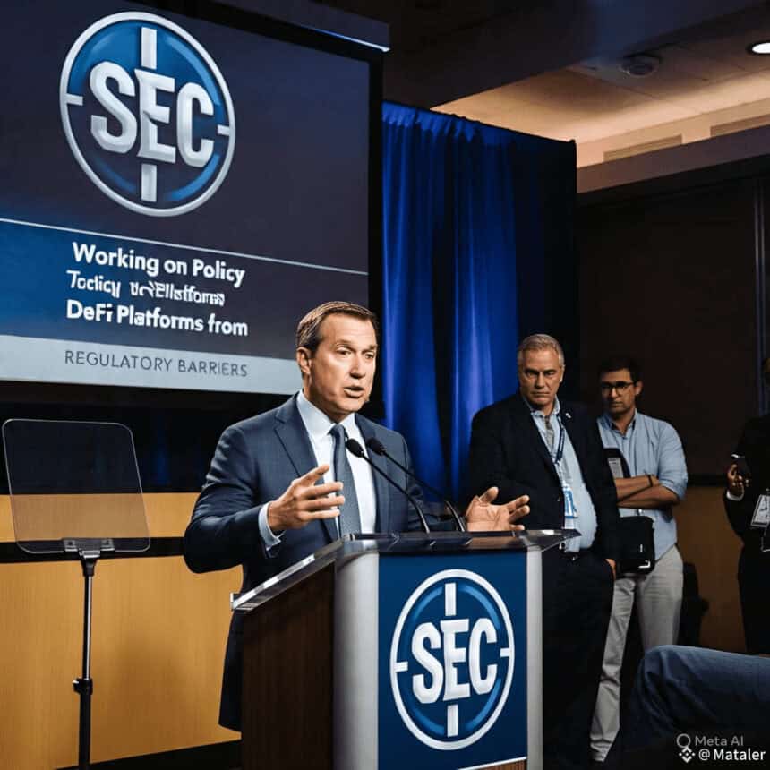 SEC Chairman Backs DeFi, Calls for Rules to Safeguard Innovation and Private Property Rights