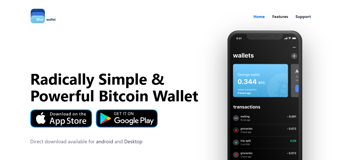 Step 2: Download and Create Your Wallet on BlueWallet