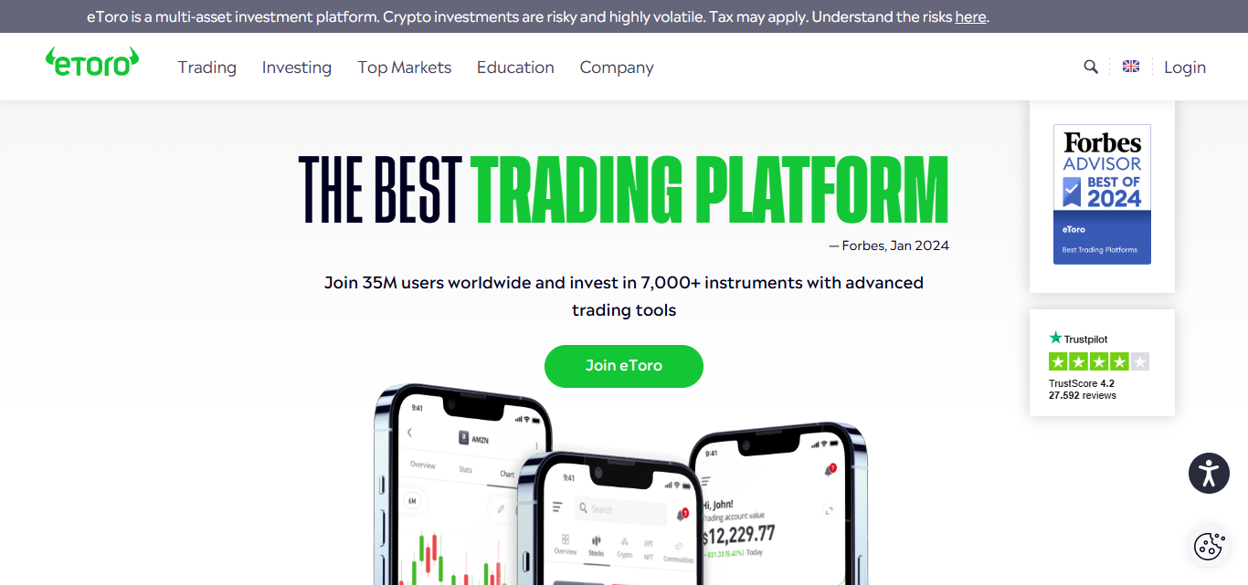 eToro