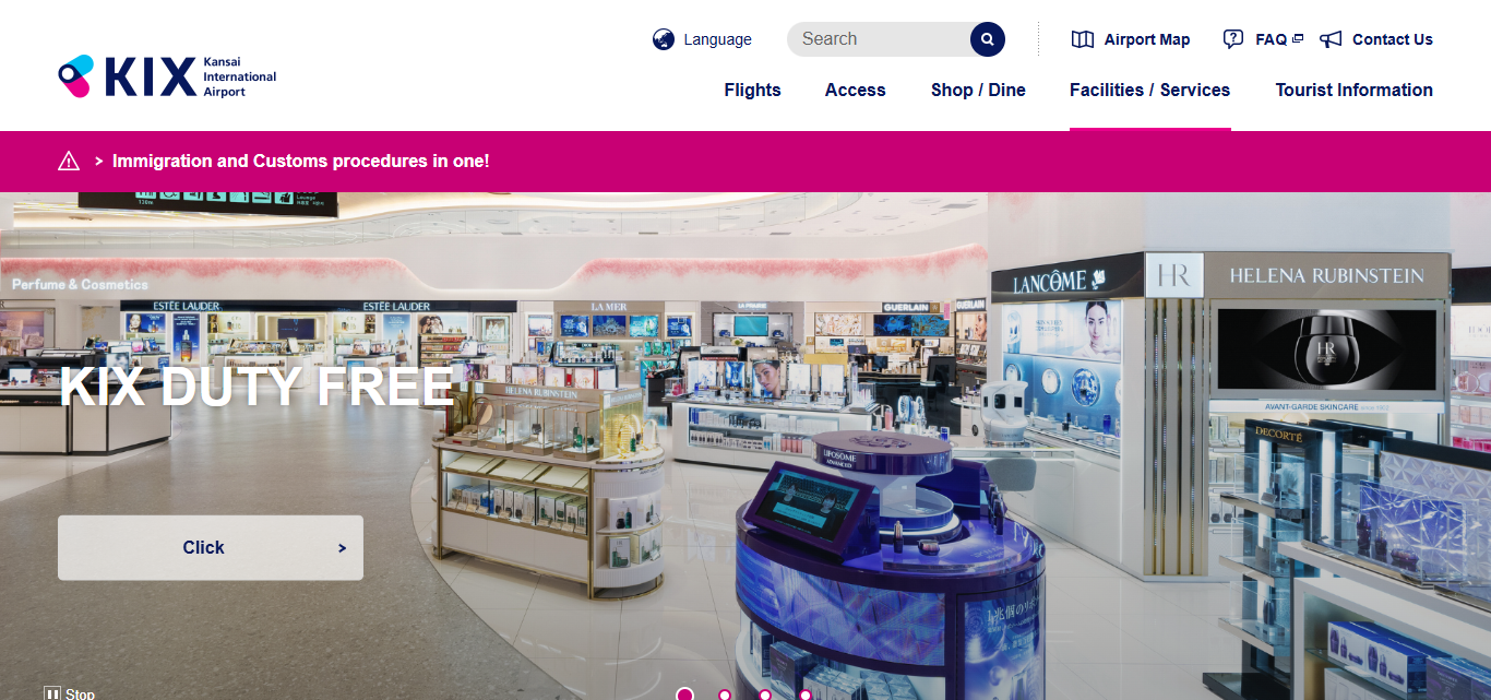 Kansai International Airport (KIX) – Osaka, Japan
