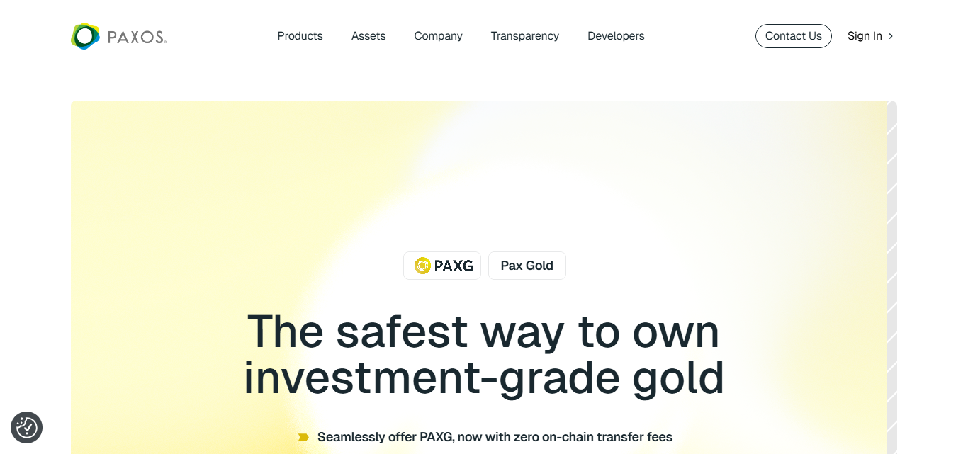 PAX Gold