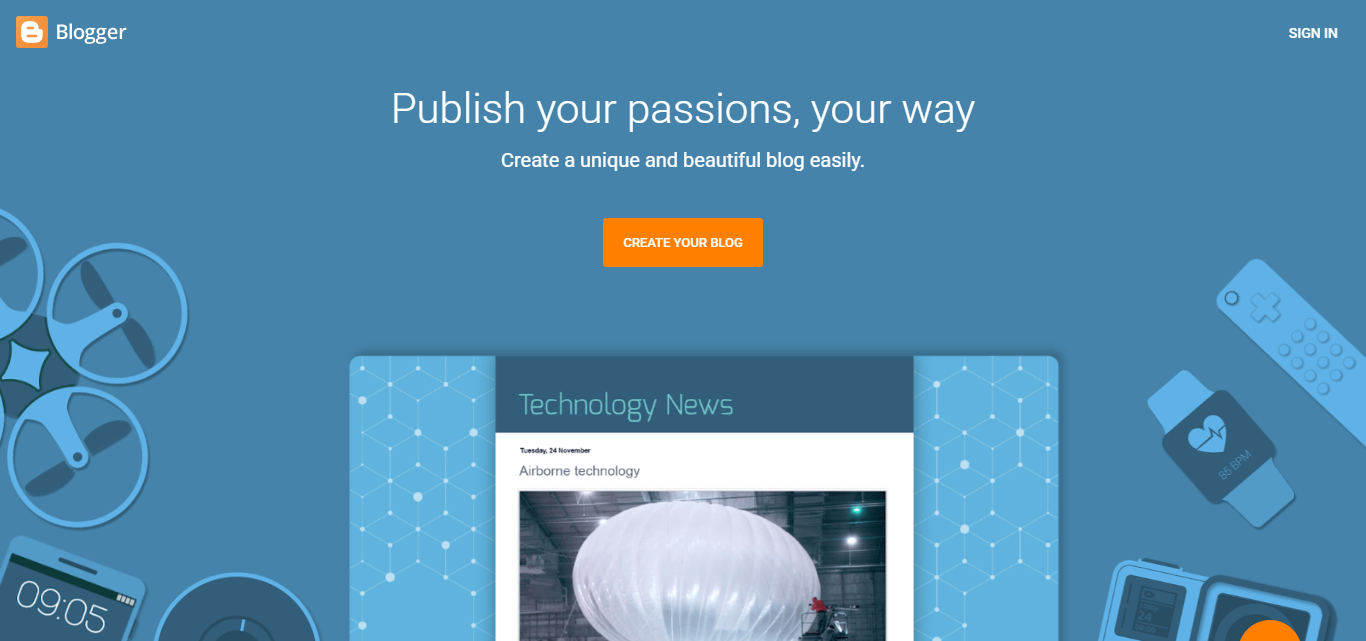 Blogger (by Google)