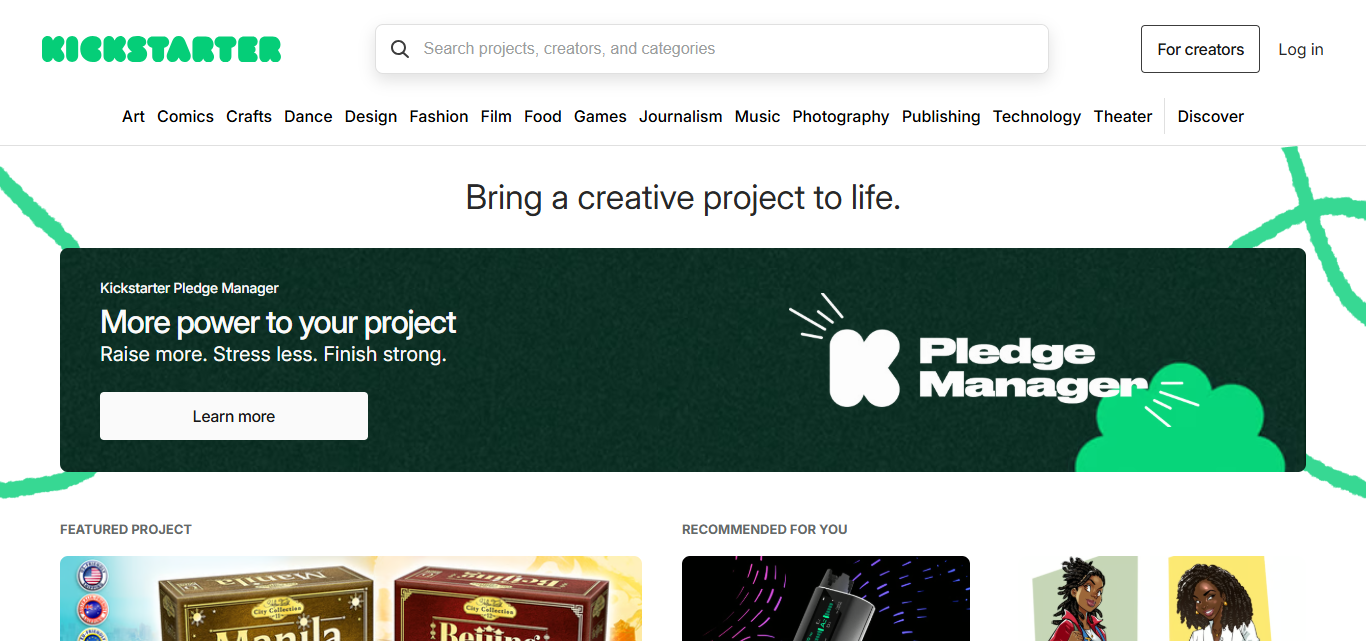 Brief Explanation Kickstarter