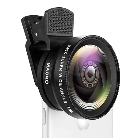 Tunisky Universal 0.45× Wide‑Angle Kit