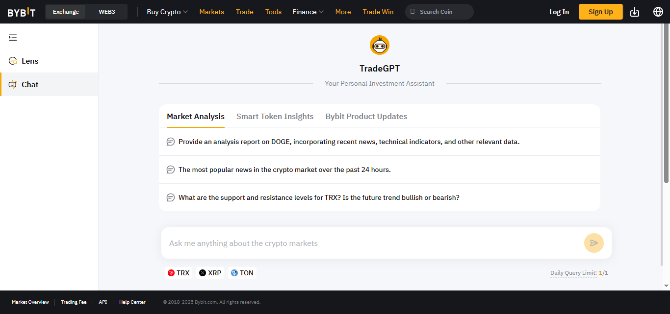 Bybit TradeGPT