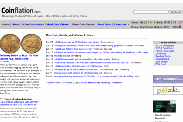 Coinflation Silver Coin Values: Understanding The Market for Precious Metal Coins