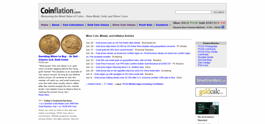 Coinflation Silver Coin Values: Understanding The Market for Precious Metal Coins