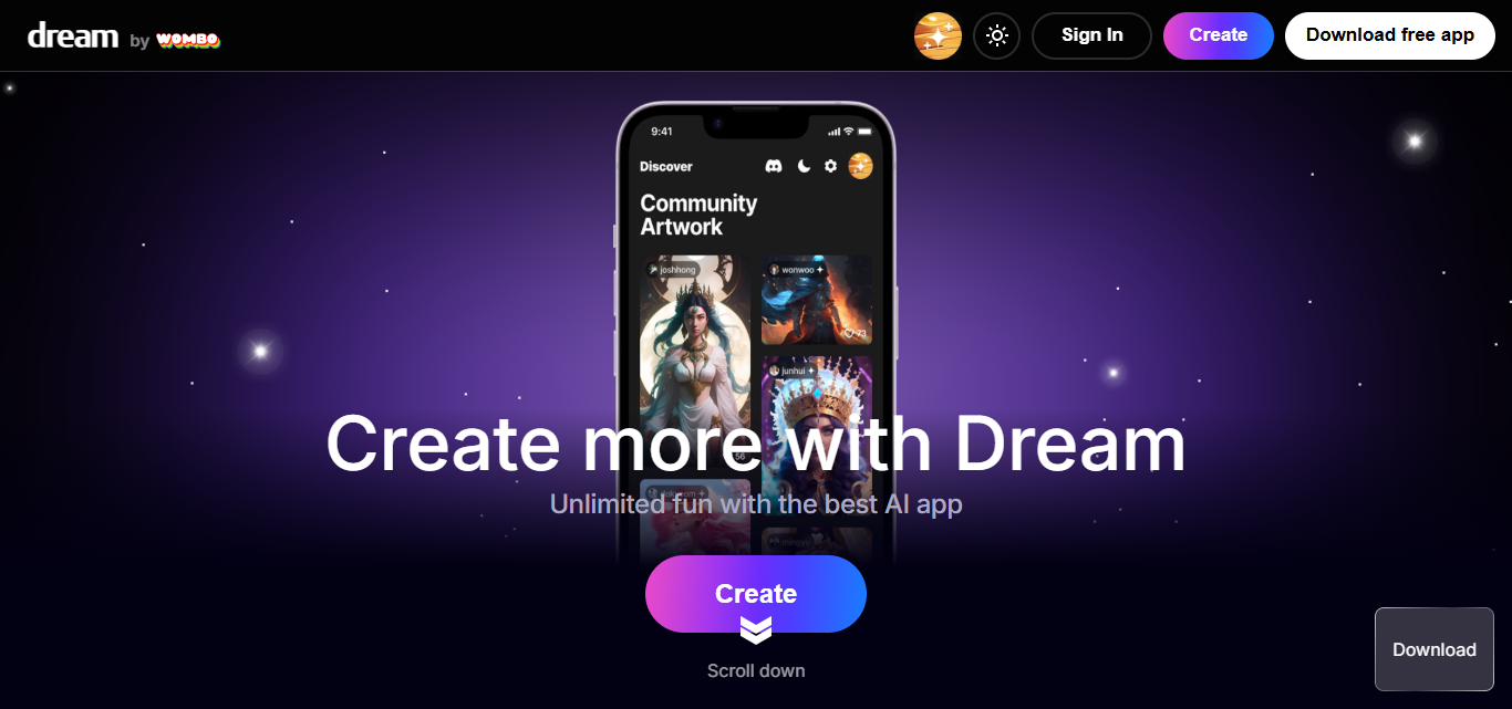 Dream by Wombo