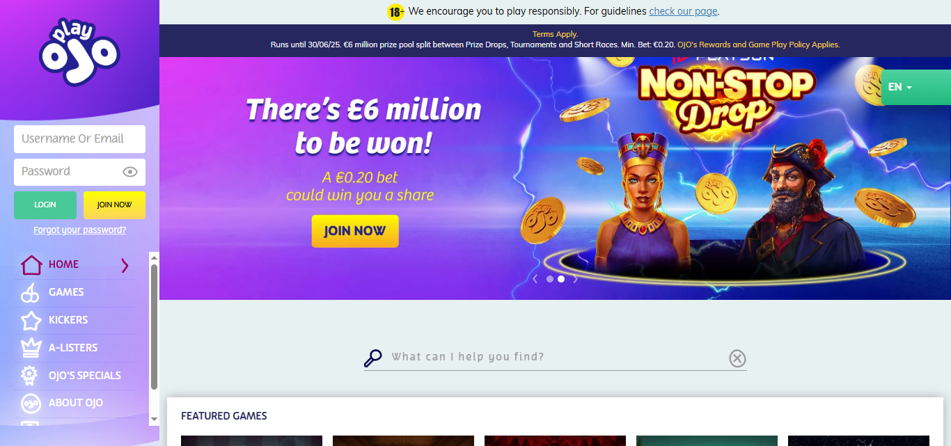 Playojo casino