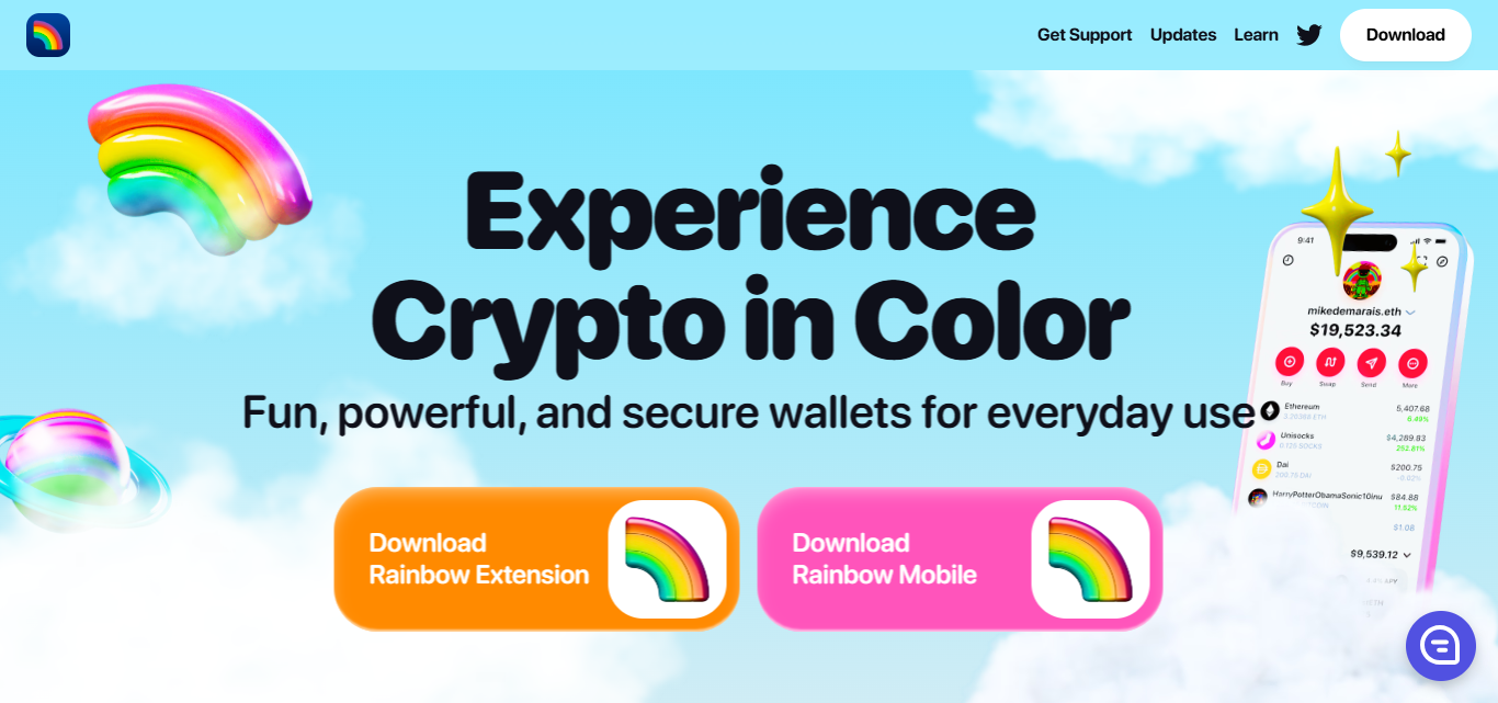 Rainbow Wallet