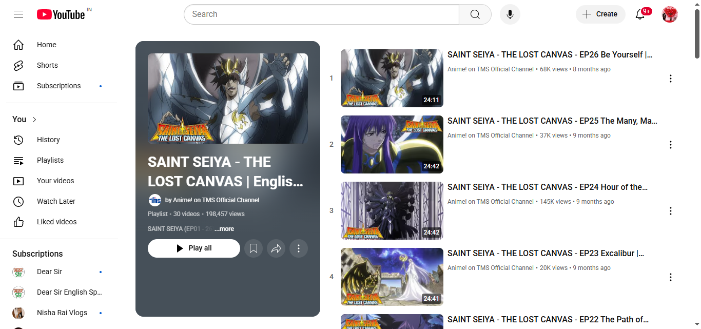 Saint Seiya: The Lost Canvas