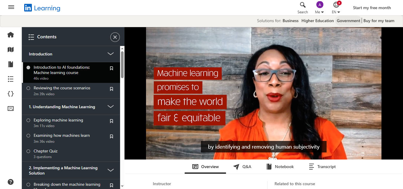 AI Foundations: Machine Learning (Doug Rose)