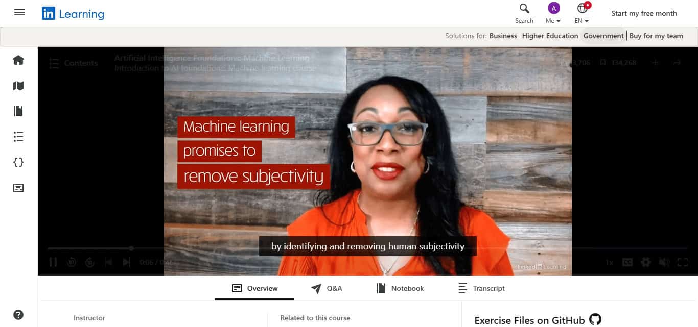 Artificial Intelligence Foundations: Machine Learning