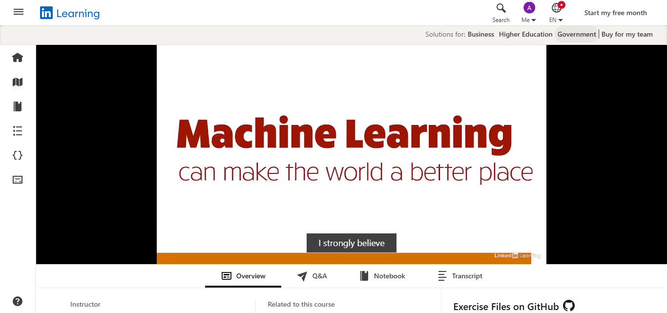 AI Foundations: Machine Learning (Doug Rose)