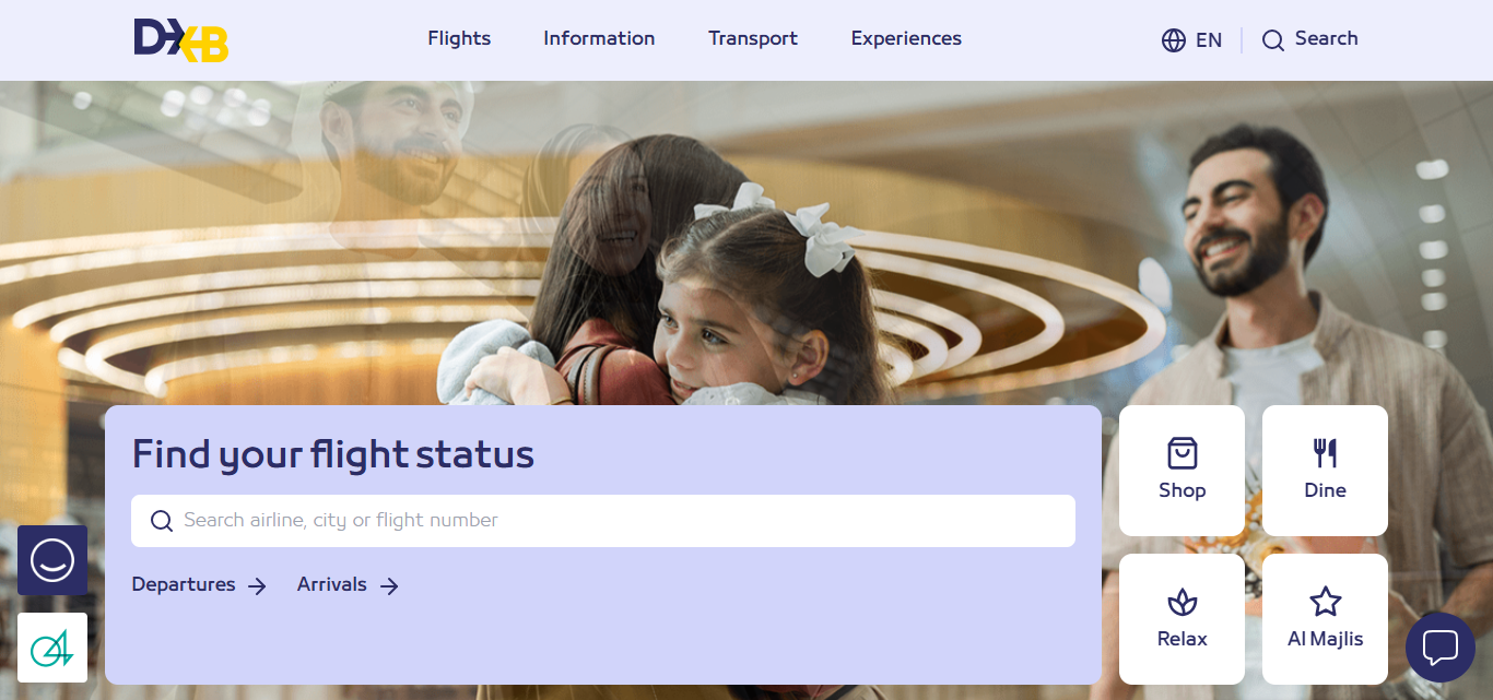 Dubai International Airport (DXB) – Dubai, UAE