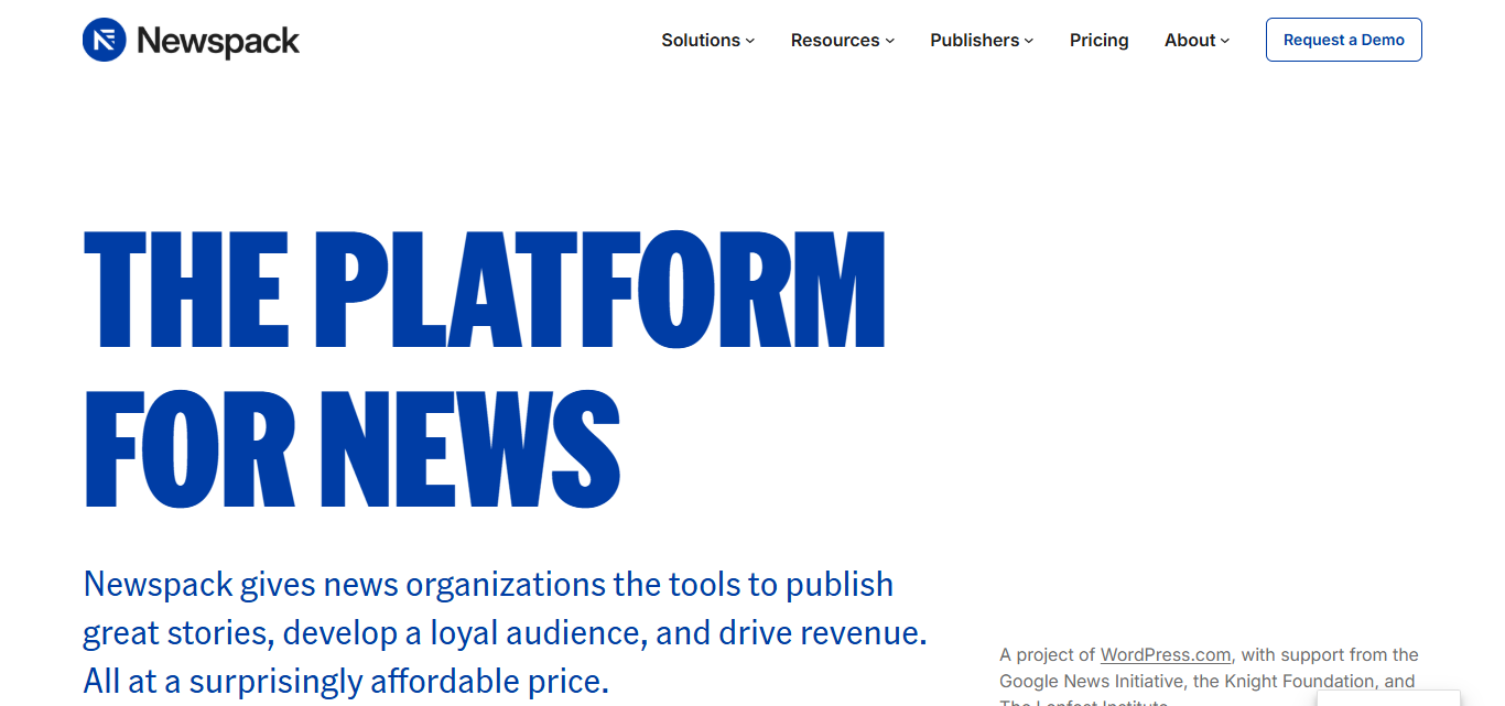 Newspack by WordPress